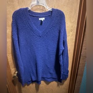 Nine West Deep purple Blue Knit Sweater women’s XXL